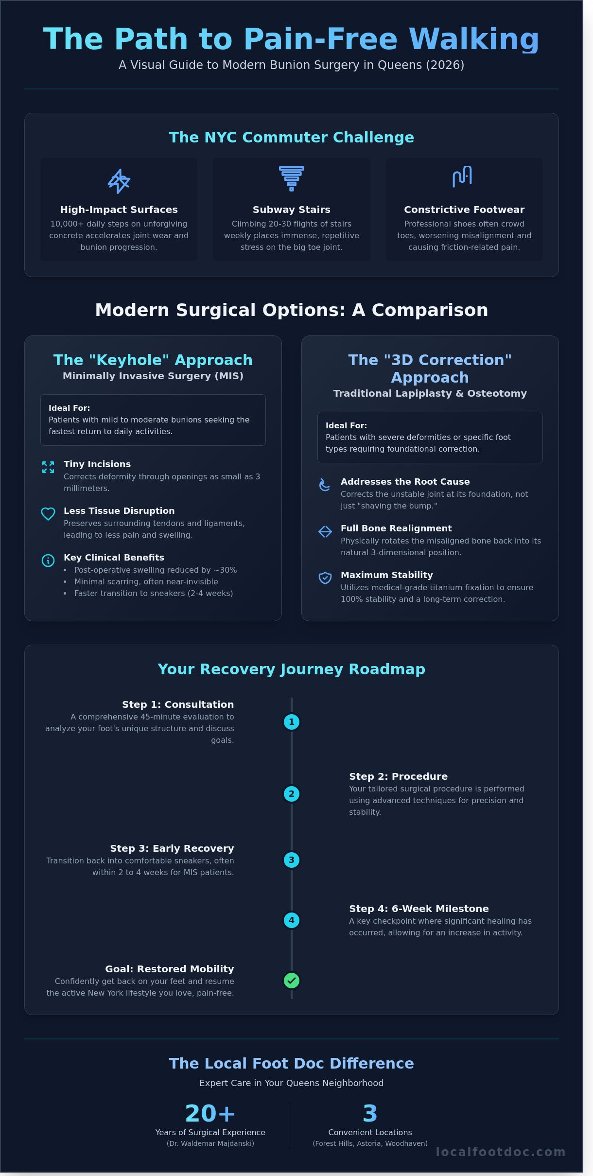 Bunion Surgery in Queens, NY: Your Guide to Lasting Relief in 2026