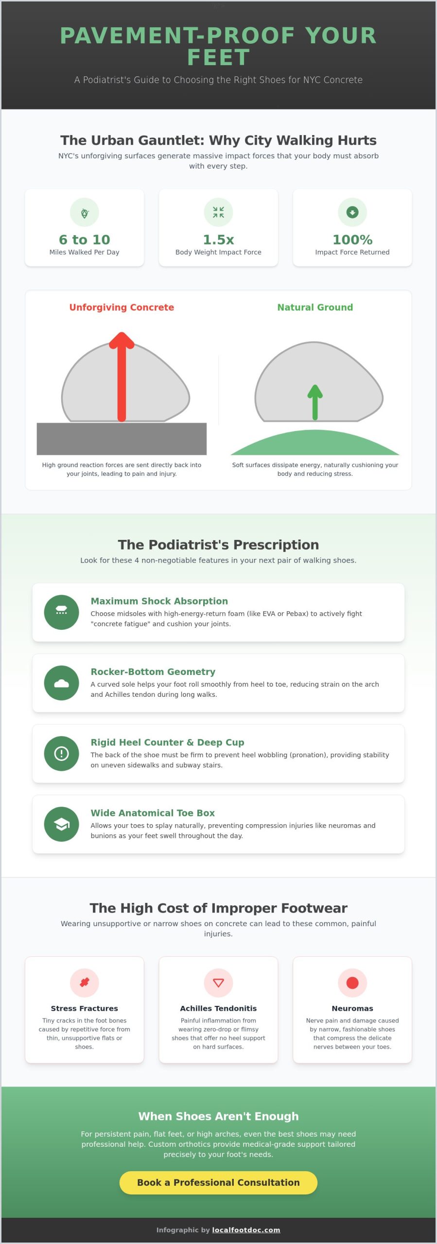 Best Shoes for Walking on NYC Pavement: A Podiatrist’s 2026 Guide